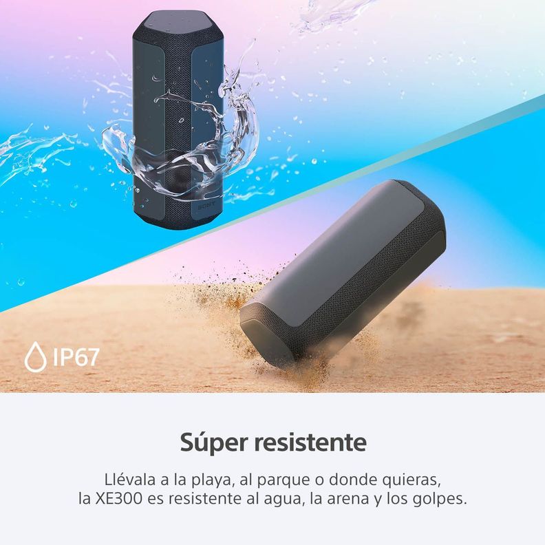 Parlante inalámbrico portátil XE300 de la serie X Azul-1