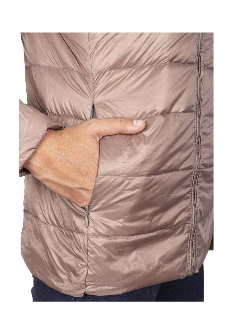 Parca Down Jacket Mujer Beige Local Crew-2