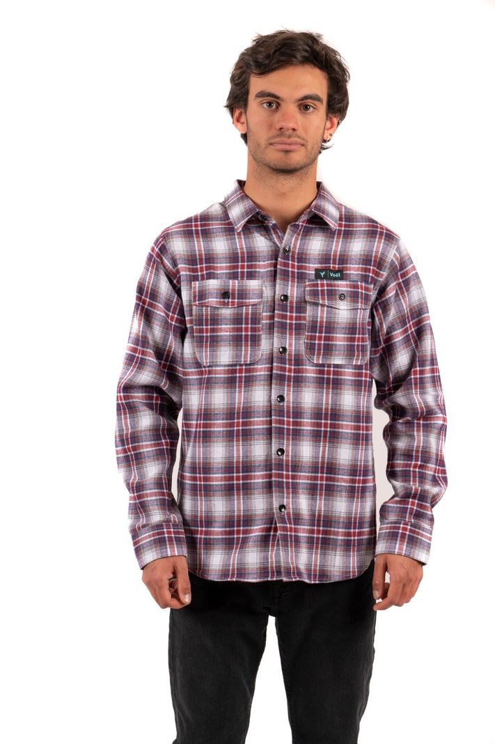 Camisa Leñadora roja Local crew-2