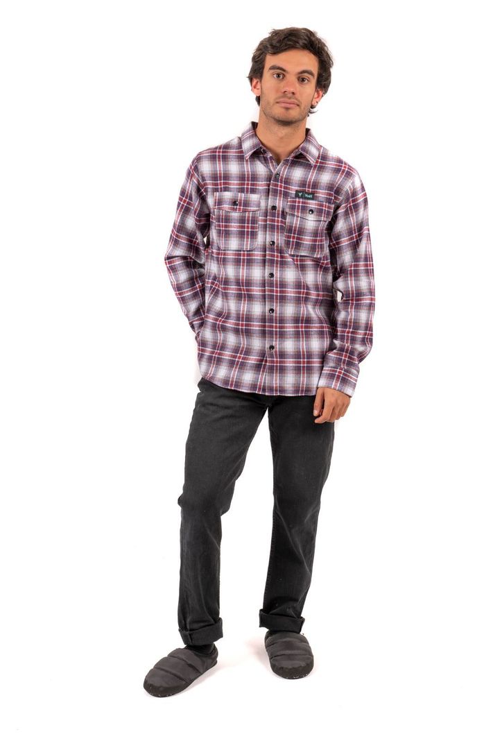 Camisa Leñadora roja Local crew-0