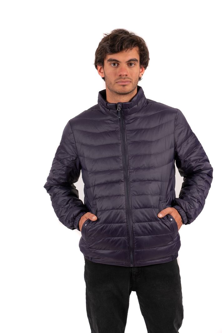 Parka Down Hombre S/g Negro Local Crew-0