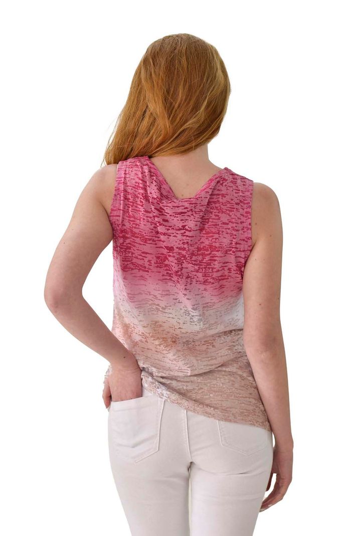 Polera degrade s/manga fucsia Alexandra Cid-2