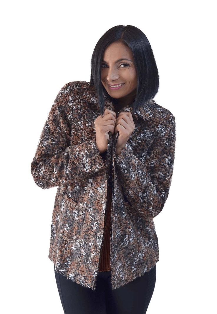 Chaqueta Lana Cafe Alexandra Cid-0