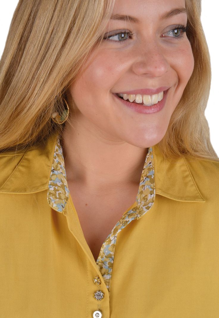 Blusa Camisera amarilo Alexandra Cid-3