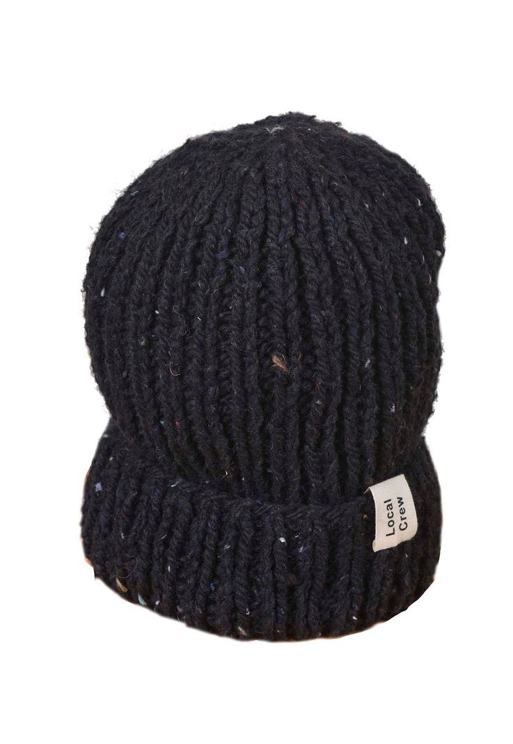 Gorro con Sentido Negro Local Crew-0