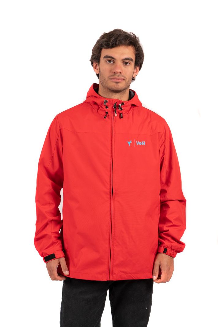 Impermeable Hombre Rojo Local crew-2