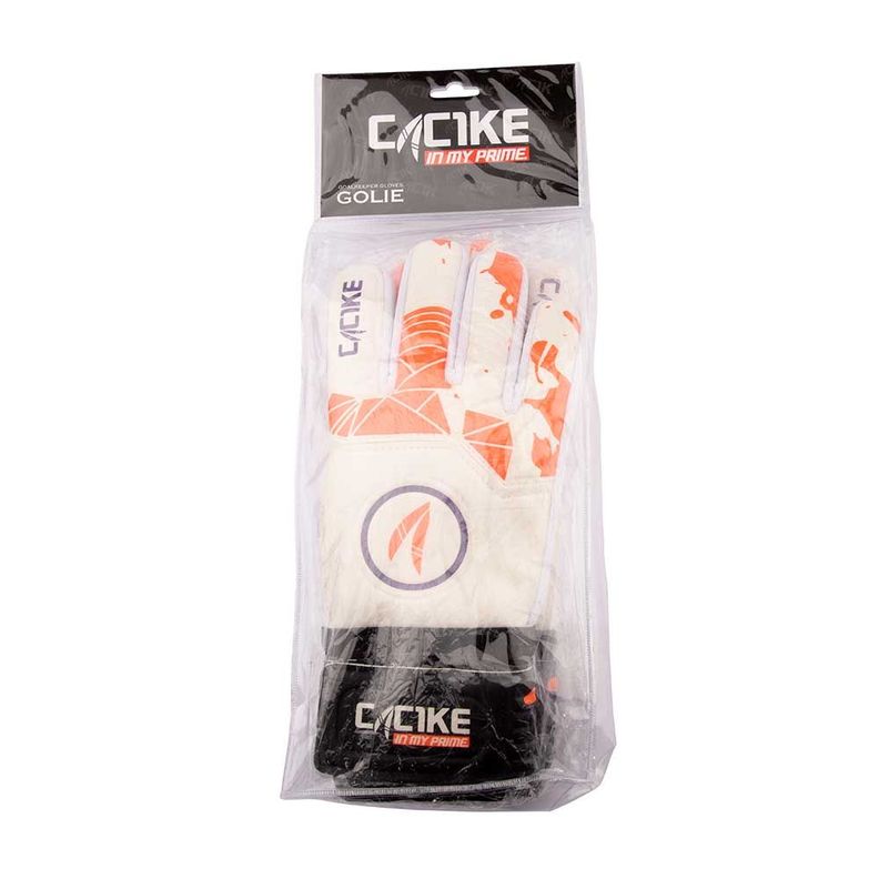Guantes Arquero Portero Fútbol Golie Naranjo Cac1ke-5