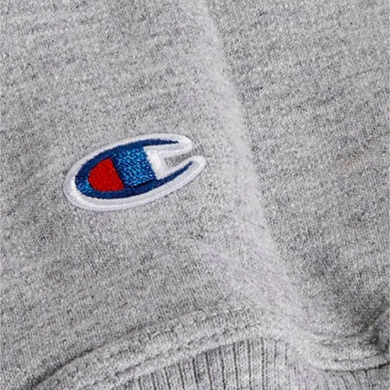 Poleron Hombre Hoodie Champion Gris-4