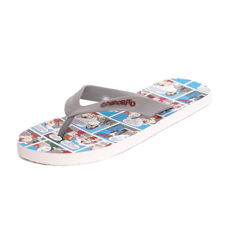 Sandalias Hombre Hawaianas Gris Condorito-1