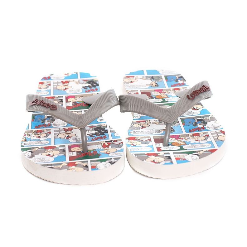 Sandalias Hombre Hawaianas Gris Condorito-2