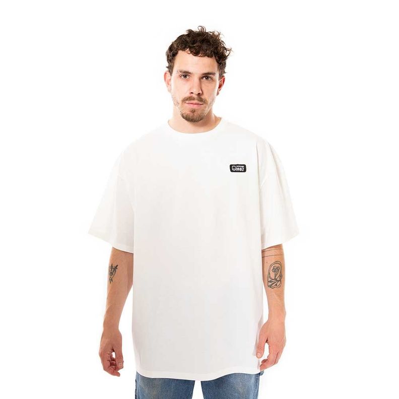 Polera Manga Corta Blanco Genderless V2 Spitfire-0