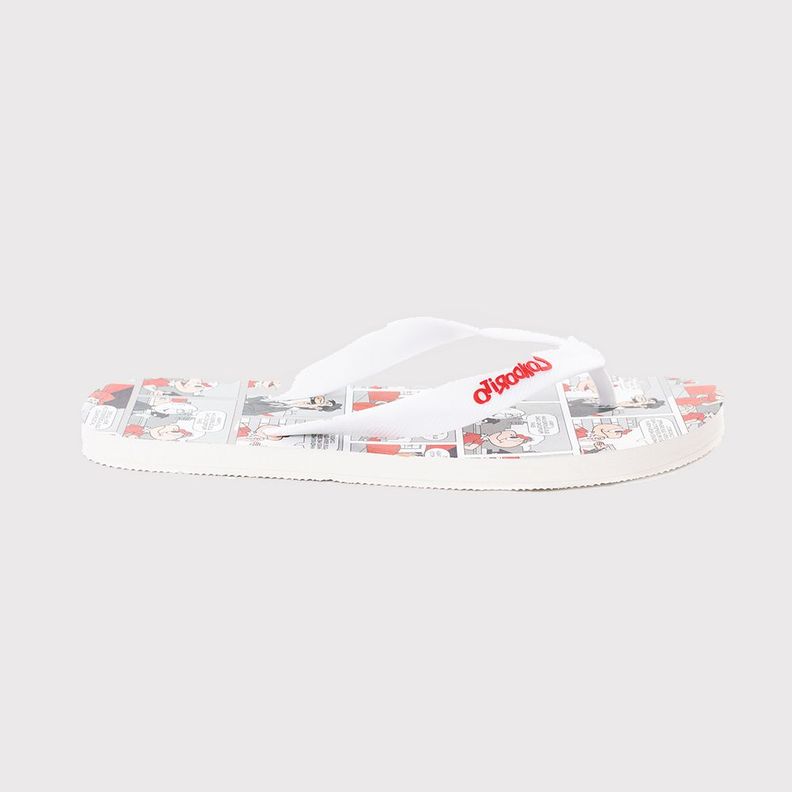 Sandalias Hombre Hawaianas Gris Blanco Condorito-0