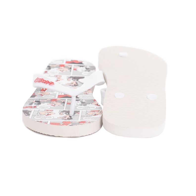 Sandalias Hombre Hawaianas Gris Blanco Condorito-3