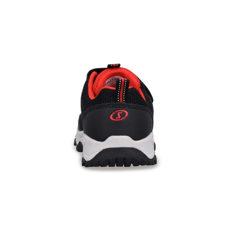 Zapatillas Outdoor Niños Kaya Negro Rojo Spalding-2