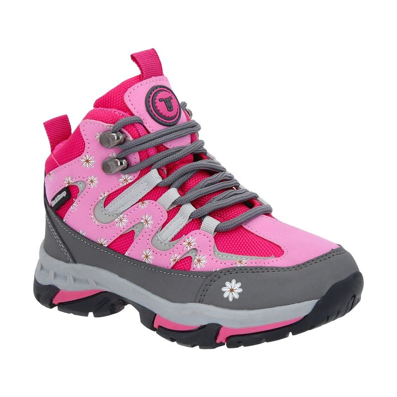 Zapato Outdoor Infantil Alto Fucsia Mauco Blacksheep-1