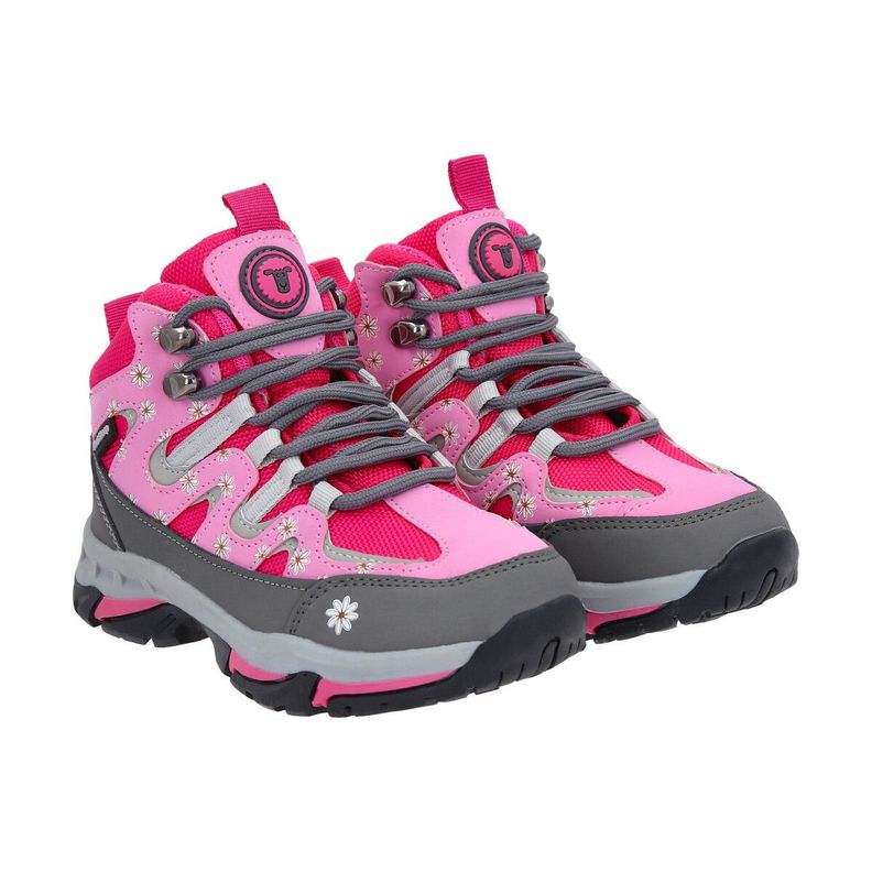Zapato Outdoor Infantil Alto Fucsia Mauco Blacksheep-2