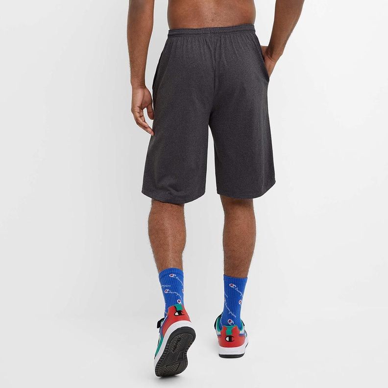 Short Hombre 9'' Gris Graphic Jersey Champion-2