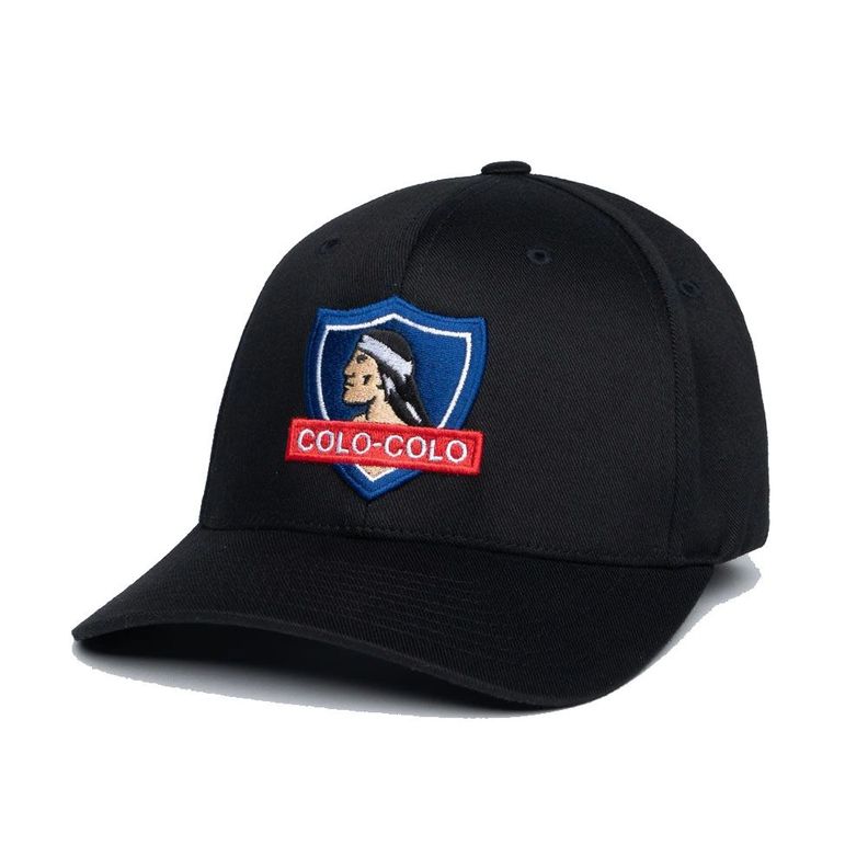 Jockey Colo Colo Urbano Fitted Escudo Black