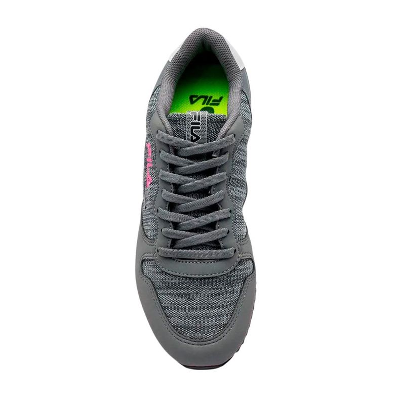 Zapatillas De Mujer Fila Euro Jogger Sport Gris-1