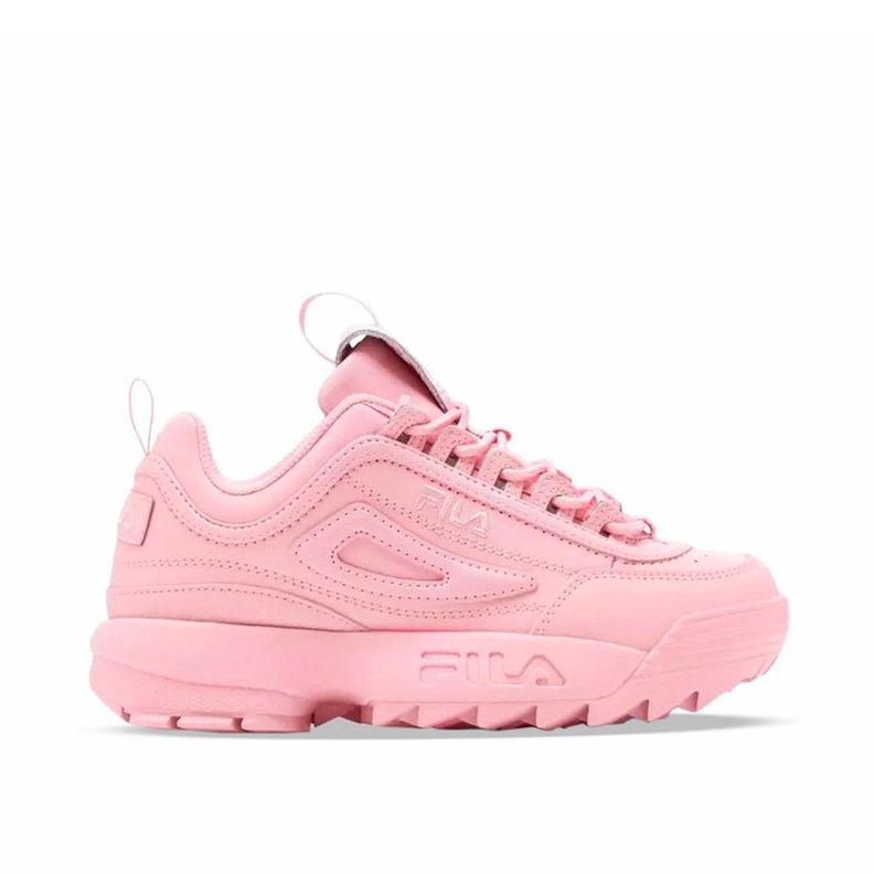 Zapatillas De Mujer Fila Disruptor II Rosado-0