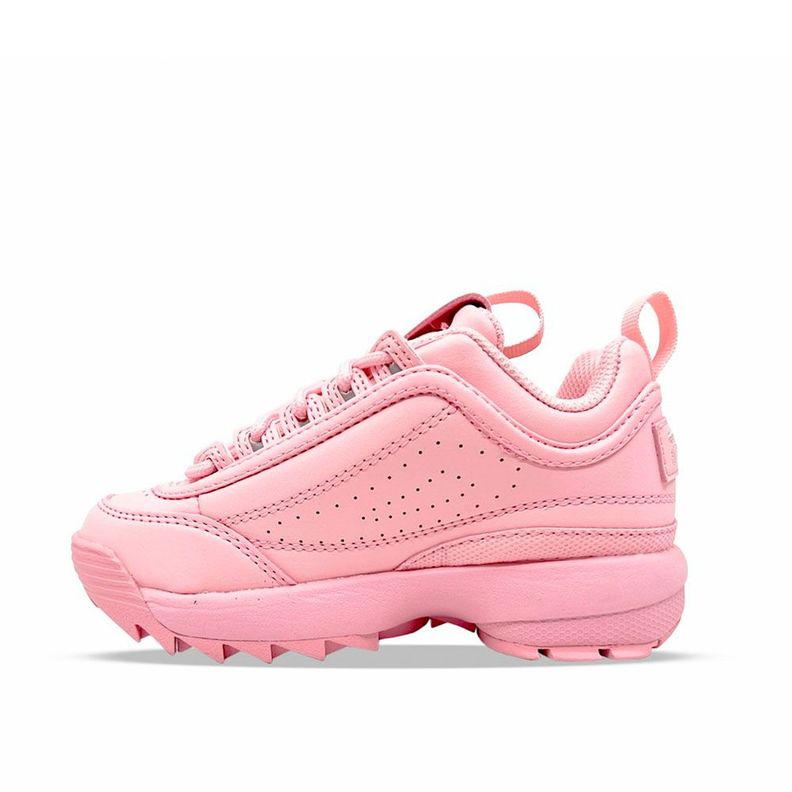 Zapatillas De Mujer Fila Disruptor II Rosado-1