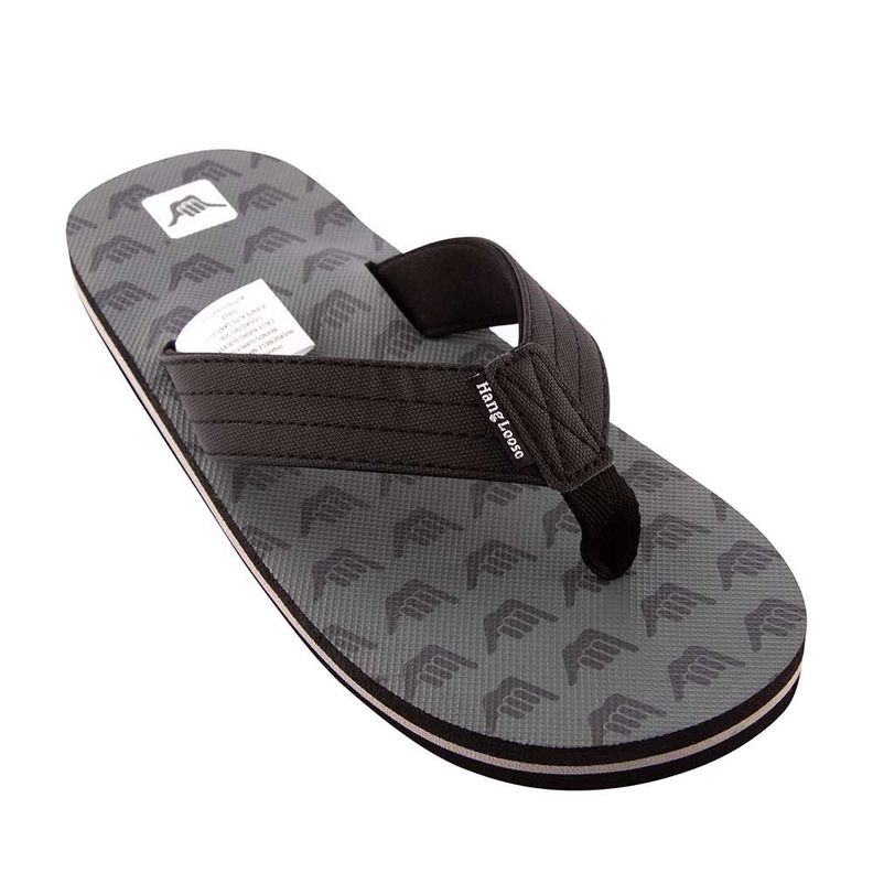 Sandalia Hombre Multi-Icon Gris Hang Loose-1