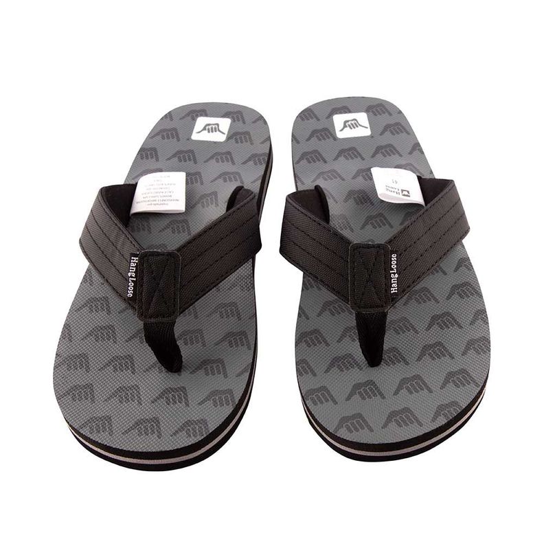Sandalia Hombre Multi-Icon Gris Hang Loose-2