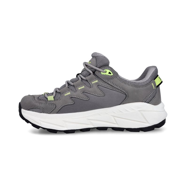 Zapatillas Trail Running Mujer Track Gris Lima Spalding-1