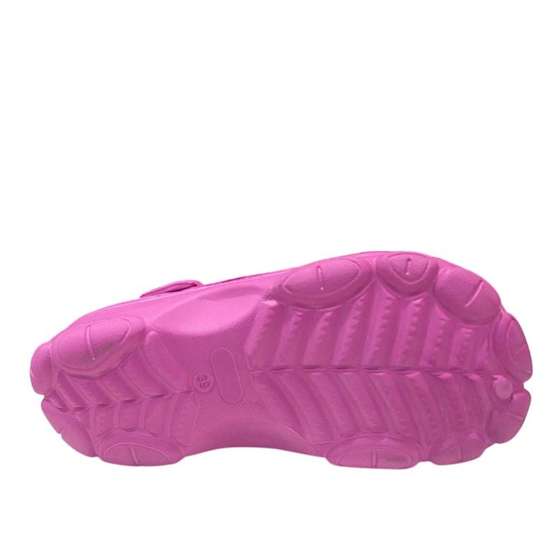 Sandalia Mujer Zueco Rosado Gougar-3