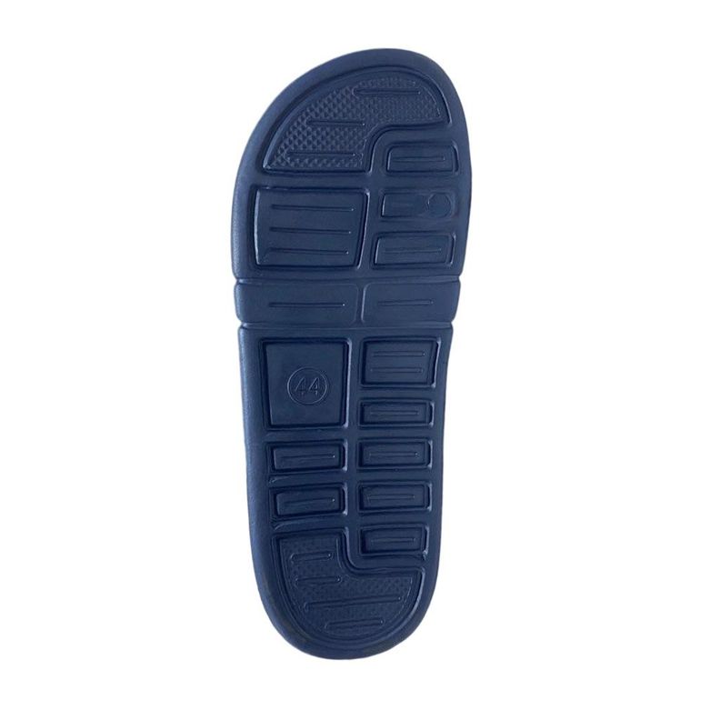 Sandalia Hombre Slip On Strips Azul-4