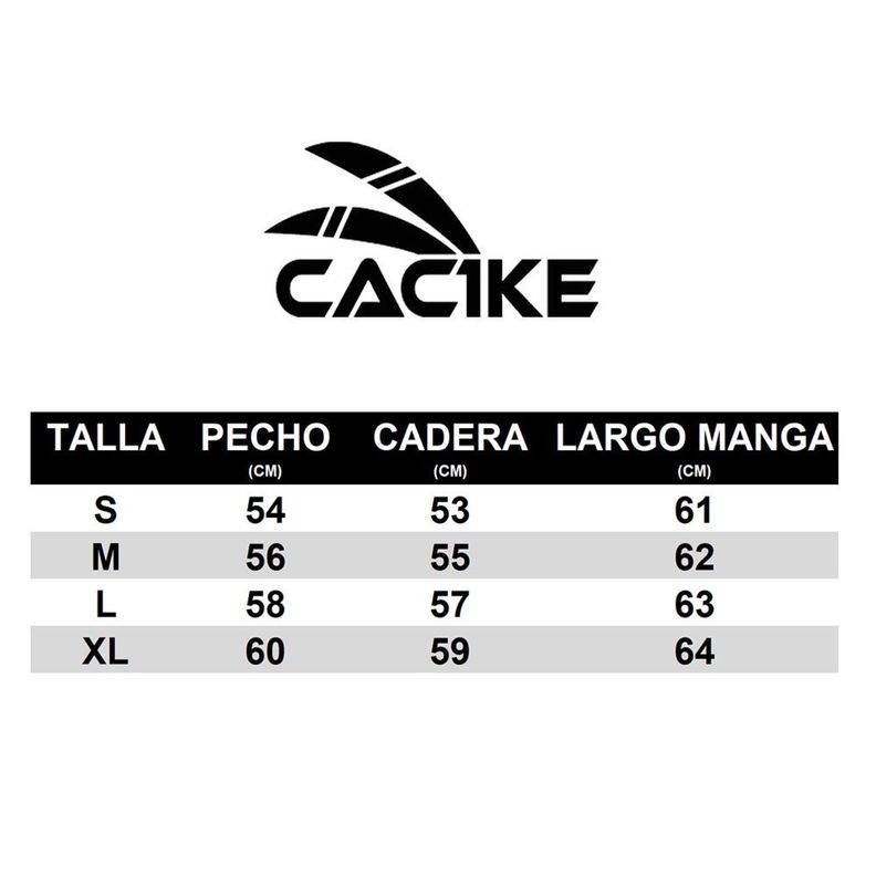 Polera Cac1ke Manga Larga Negro Blanco-9