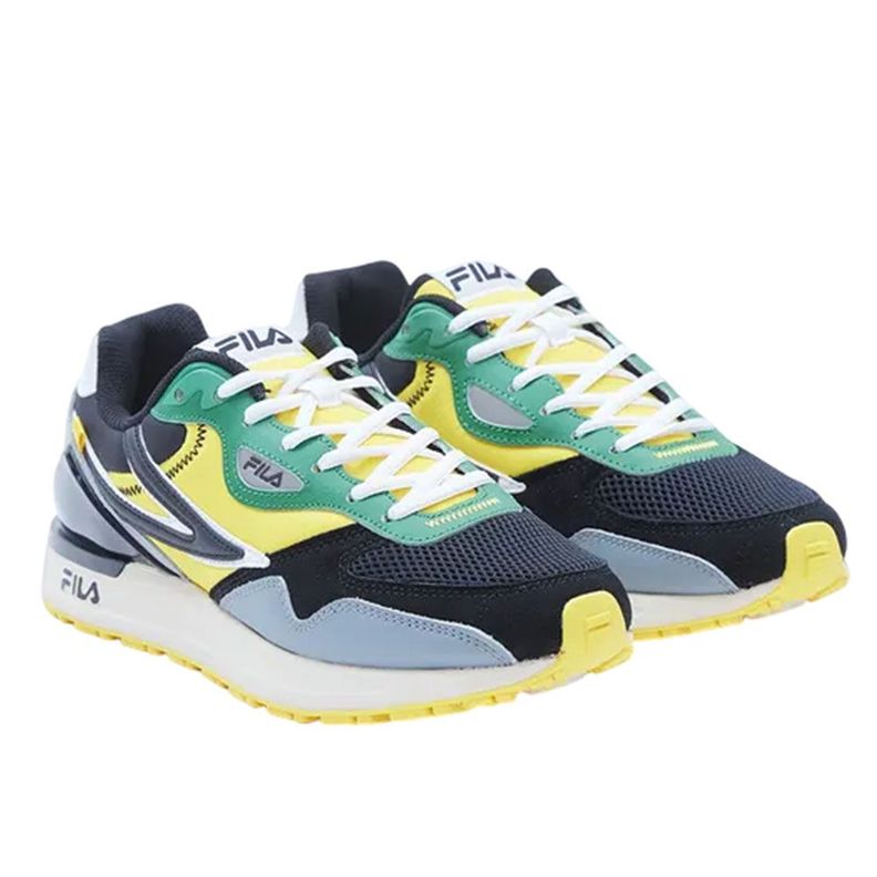 Zapatillas De Hombre Fila Valado Negro-1