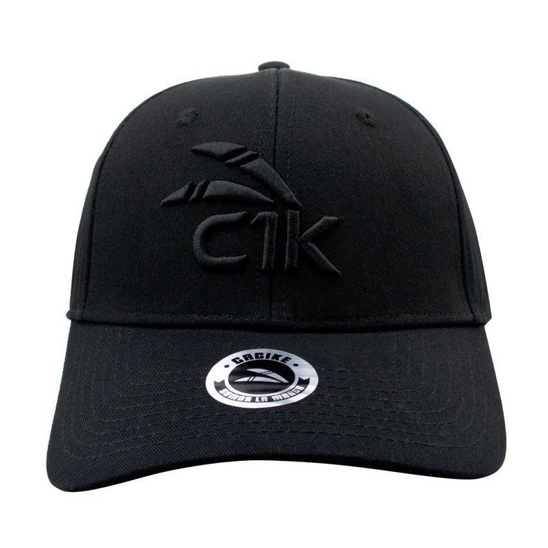 Gorro curvo cac1ke negro-0
