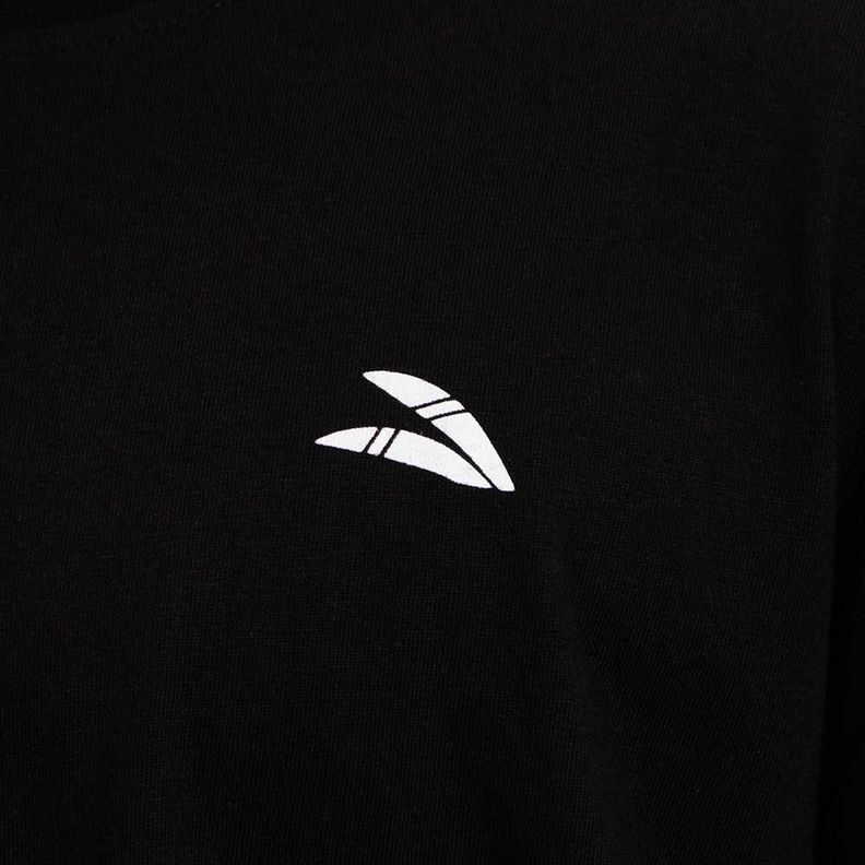 Polera Cac1ke Manga Larga Estampada Negro-4