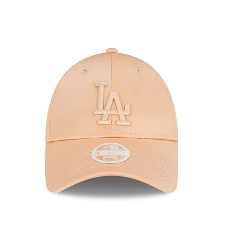 Jockey Los Angeles Dodgers New Era 9Forty MLB Satin Open Brown Beige-0