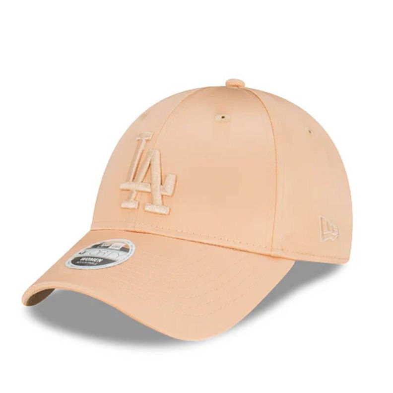 Jockey Los Angeles Dodgers New Era 9Forty MLB Satin Open Brown Beige-1