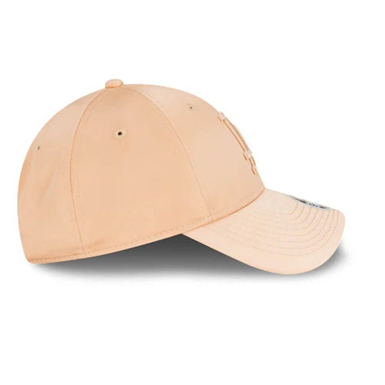 Jockey Los Angeles Dodgers New Era 9Forty MLB Satin Open Brown Beige-2