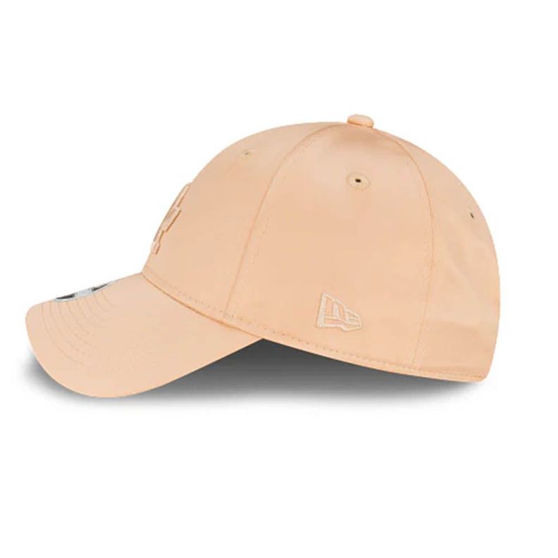 Jockey Los Angeles Dodgers New Era 9Forty MLB Satin Open Brown Beige-3