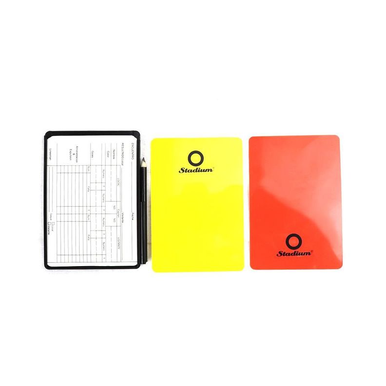 Set de Tarjetas Para Arbitros Fútbol Jks-0