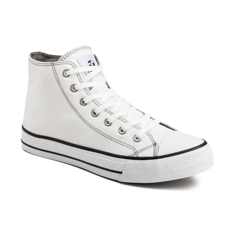 Zapatilla Rail-Hi Unisex Blanco Canvas Topper-0