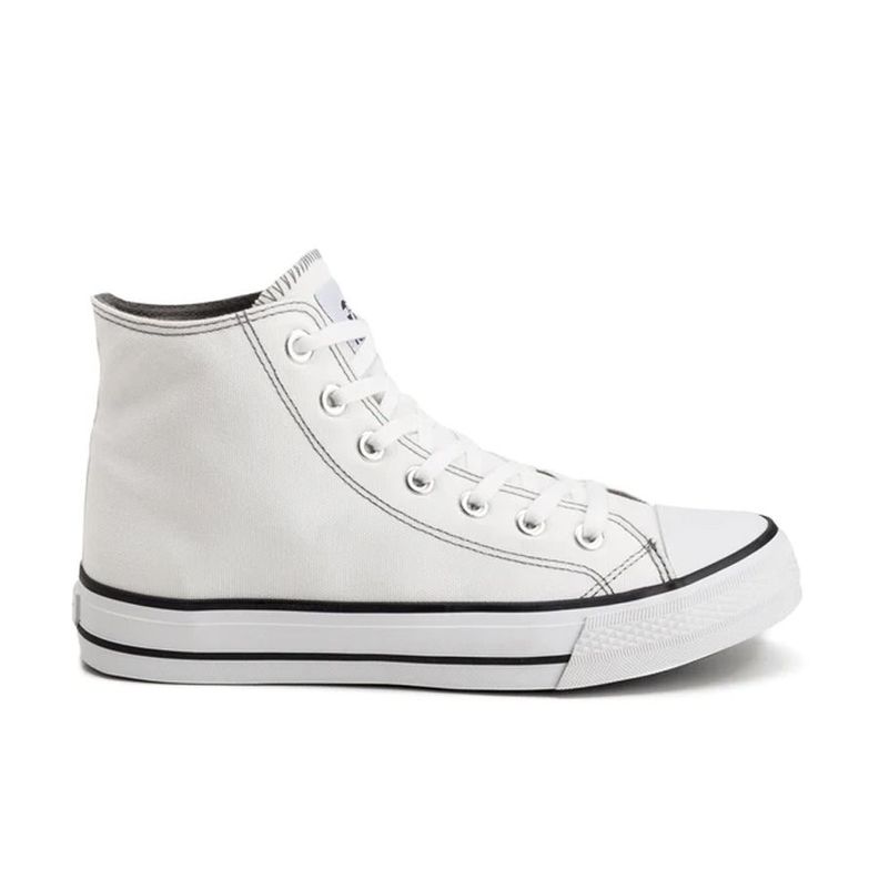 Zapatilla Rail-Hi Unisex Blanco Canvas Topper-1