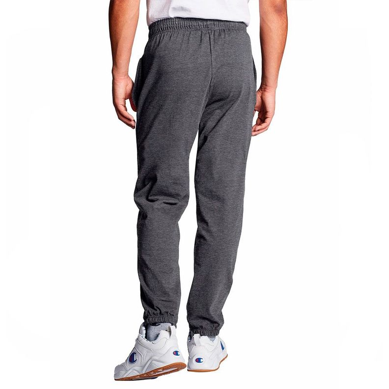 Jogger Hombre Algodón Gris Oxford Champion-2