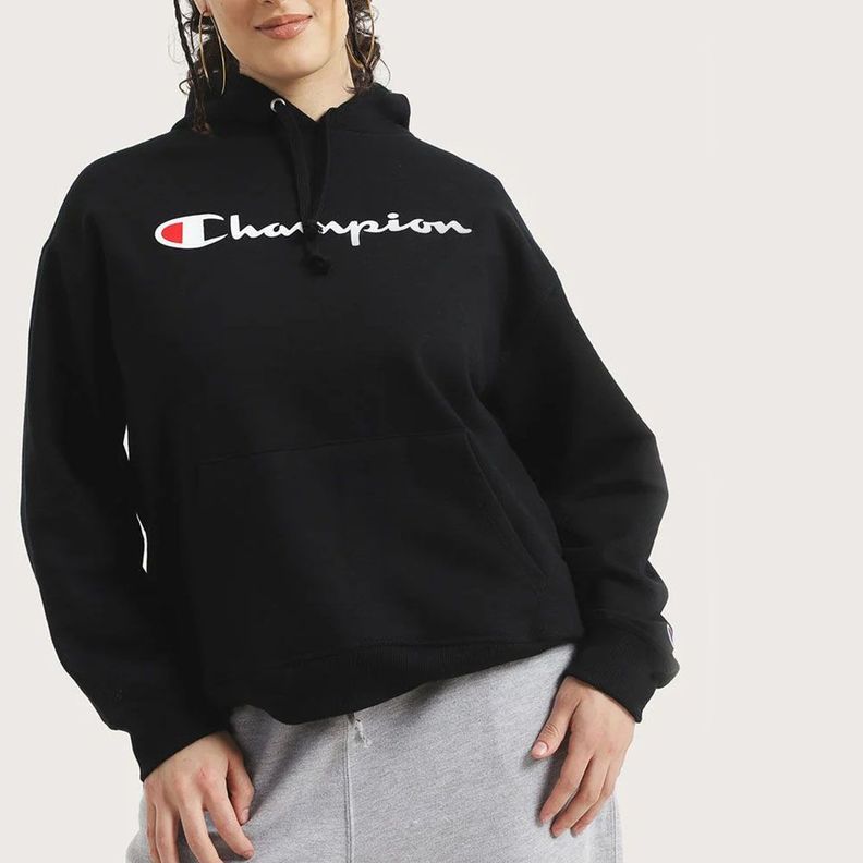 Poleron Hombre Hoodie Champion Negro-4