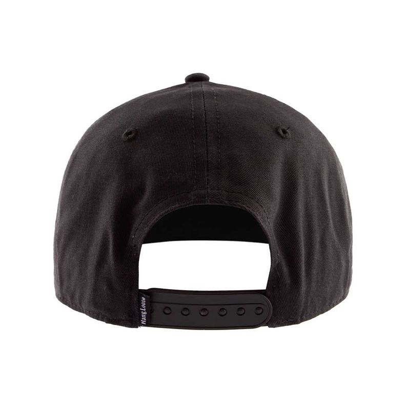 Jockey Gorro Hombre Curvo Negro Hang Loose-3