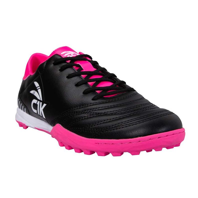 Zapatillas Baby Futbol Negro Fucsia Finta Cac1ke-2