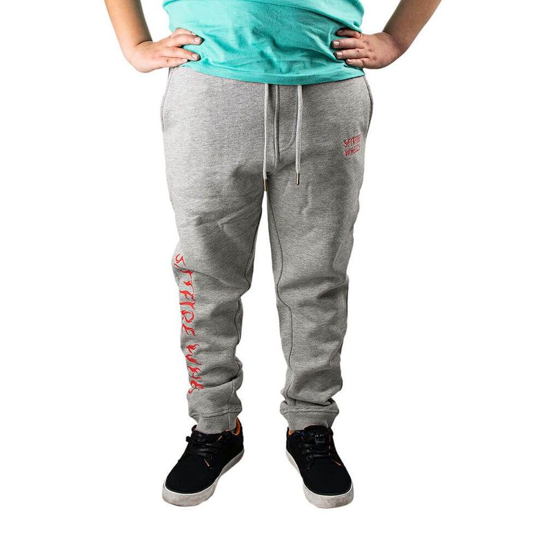 Pantalon De Buzo Jogger Niño Juvenil Btr Gris Spitfire-1