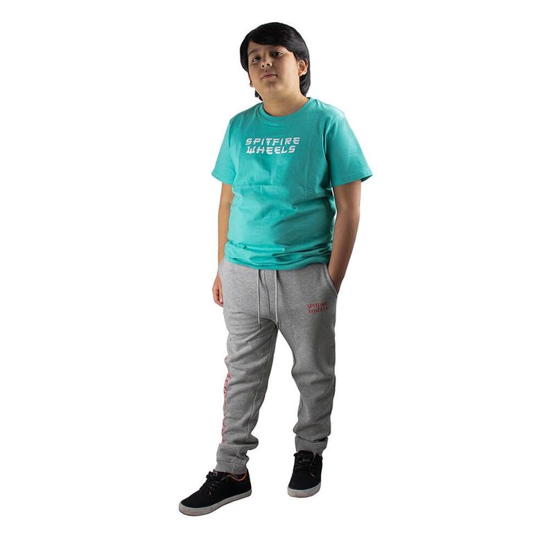 Pantalon De Buzo Jogger Niño Juvenil Btr Gris Spitfire-3