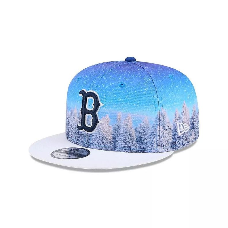 Jockey Gorra New Era 9Fifty MLB Boston Red Sox Winter Photoreal Blue - 60645955 Celeste