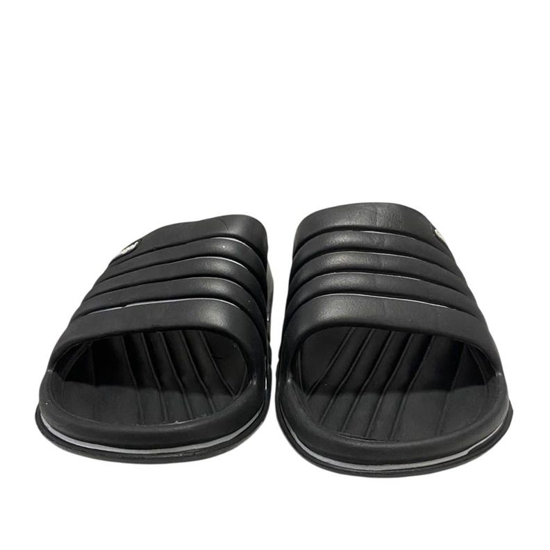 Sandalia Hombre Slip On Strips Negro-1