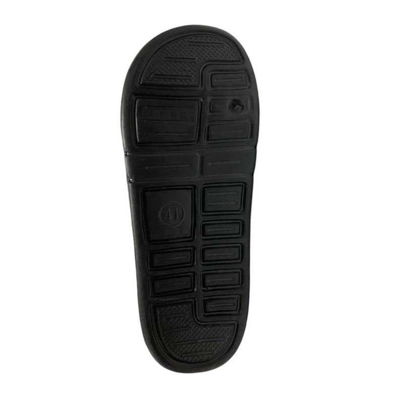 Sandalia Hombre Slip On Strips Negro-4
